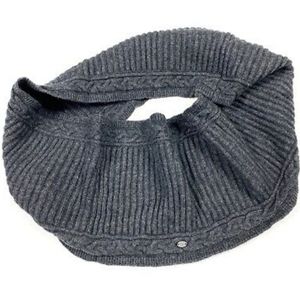 REI | Ribbed Knit Infinity Scarf | Grey